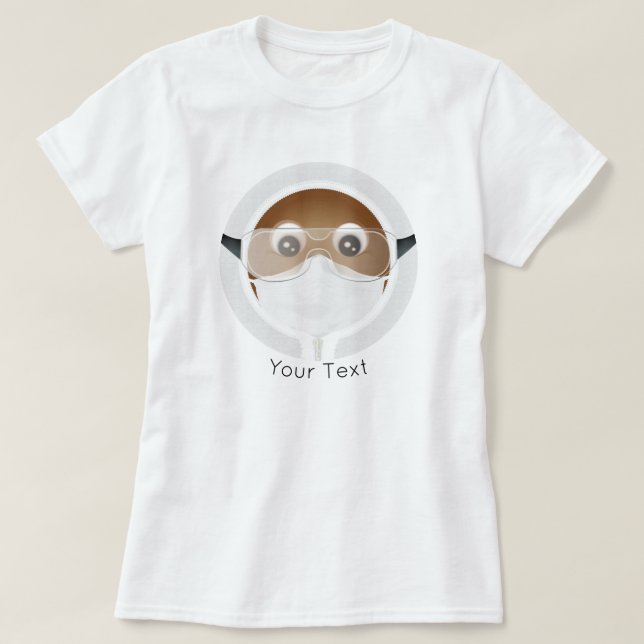 T-shirt Docteur Emoji | Afro-Américains (Design devant)