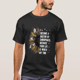 T-shirt Docteur En Chiropratique Étudiants De L'École Médi