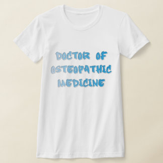 T-shirt Docteur en médecine ostéopathique
