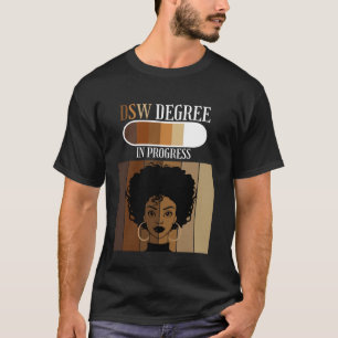 T-shirt Docteur en travail social DSW Diplôme en cours Noi