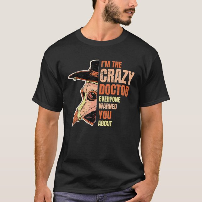T-shirt Docteur Halloween (Devant)