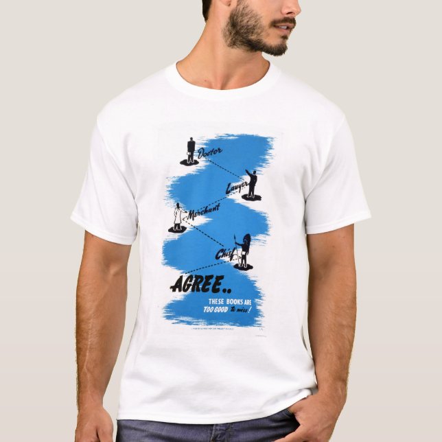 T-shirt Docteur Lawyer Indian WPA 1940 (Devant)