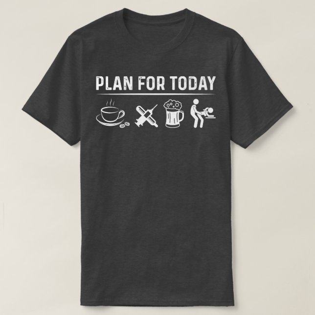 T-shirt Docteur Plan Pour Aujourd'Hui Docteur Cadeau Docte (Design devant)