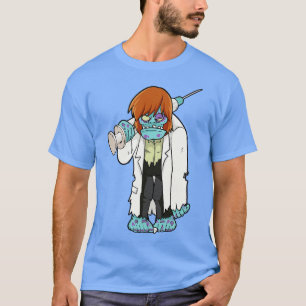 T-shirt Docteur Zombie Halloween Monster Syringe Docteur D