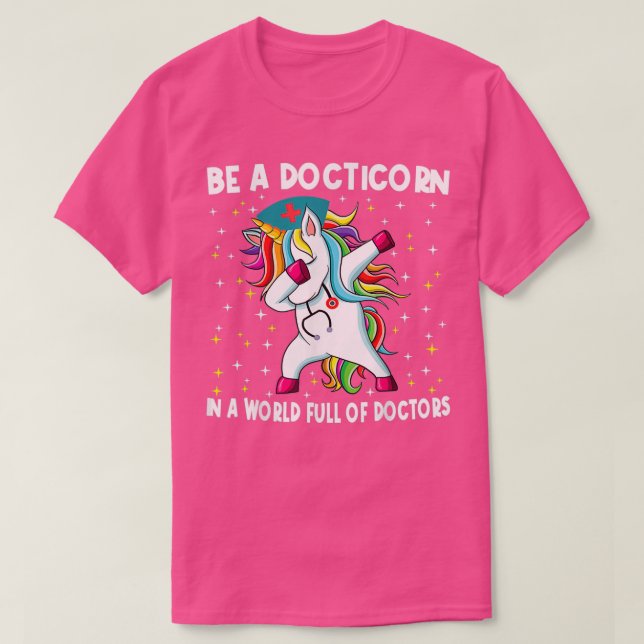 T-shirt Docticorne Comme Un Docteur Régulier Dabbing Unico (Design devant)