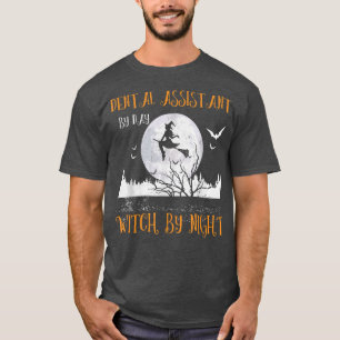 T-shirt Doctorat By Day Witch By Night Women Bonjour