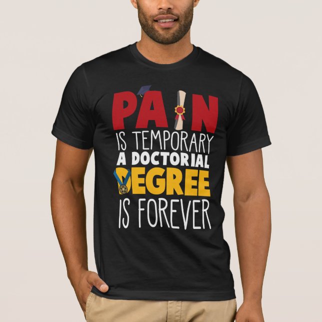 T-shirt Doctorat Doctorat Doctorat Doctorat Doctorat Docto (Devant)