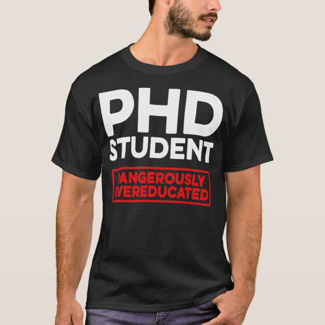 T-shirt Doctorat en thèse Dissertation Doctorat Graduation (Devant)
