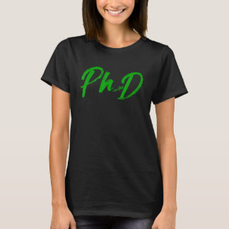 T-shirt Doctorat étudiant Candidat au doctorat Phinishe