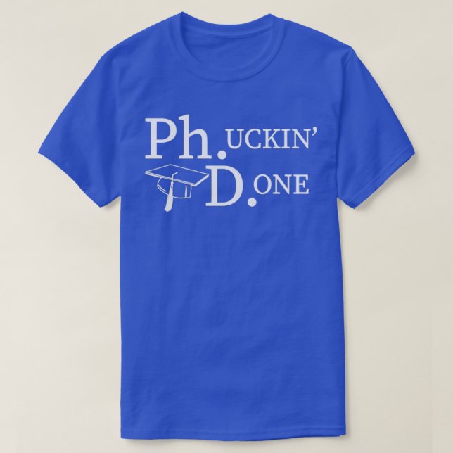 T-shirt Doctorat Funny Doctorats (Design devant)