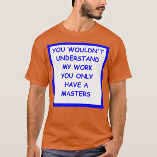 T-shirt Doctorat plaisanter 2