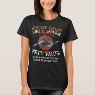 T-shirt DOD DOJ Bains à l'éponge PÈLERINAGE CAMINO SANTIAG