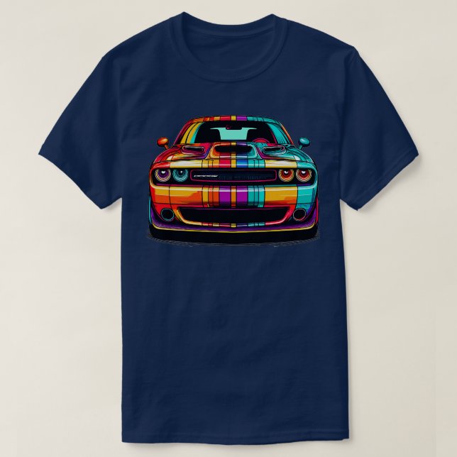 T-shirt Dodge Challenger 15 (Design devant)