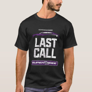 T-shirt Dodge Charger Super Bee Dernier Call