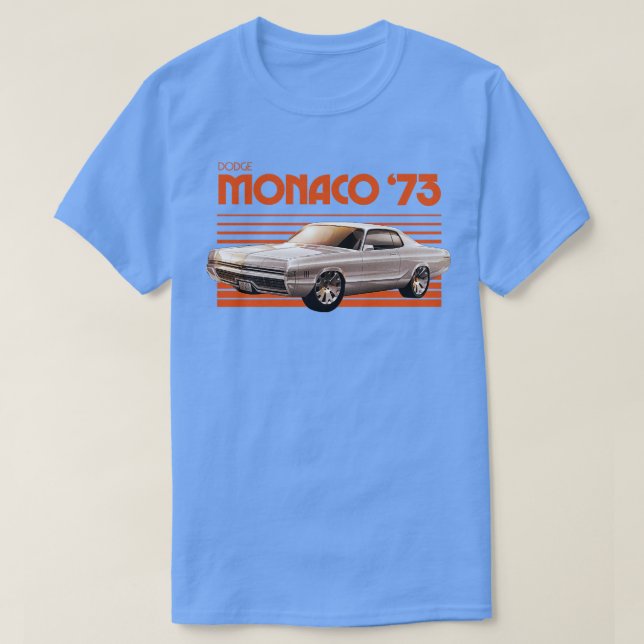 T-SHIRT DODGE MONACO 1 (Design devant)