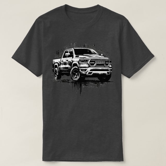 T-shirt Dodge Ram 1500 5 (Design devant)