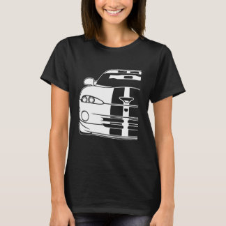 T-shirt Dodge Viper 1996 Gts Rayures 1