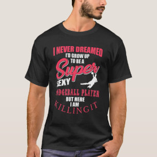 T-shirt Dodgeball Joueur Citer Vêtements Dodge Ball