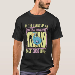 T-shirt Dodo Bird Funny Maurice Animaux Animaux Animaux An