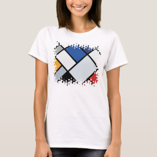 T-shirt Doesburg - Contre-composition des dissonances