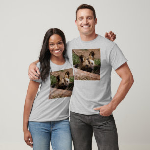 T-shirt Dog-013 sauvage africain