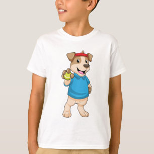 T-shirt Dog at tennis