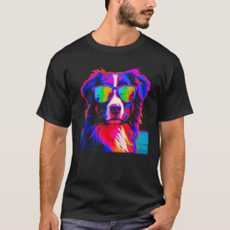 T-shirt Dog Australian Shepherd Summer