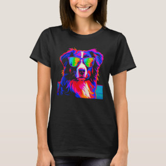 T-shirt Dog Australian Shepherd Summer