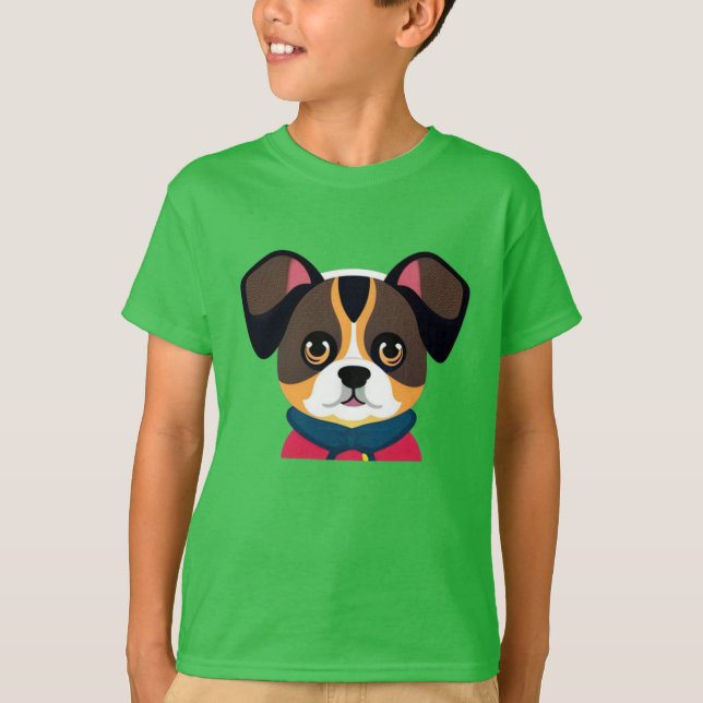 T-SHIRT DOG CUT (Devant)