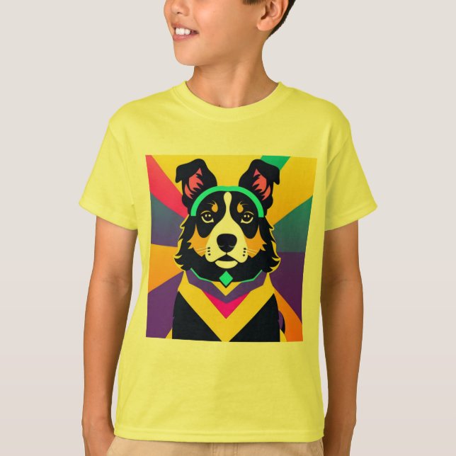 T-SHIRT DOG CUT (Devant)