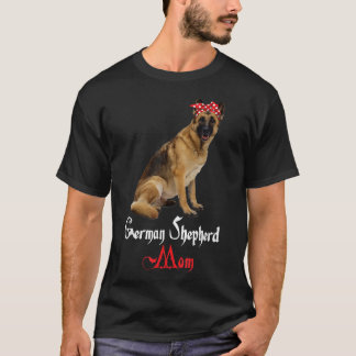 T-shirt Dog Mama Puppy Mom German Shepherd