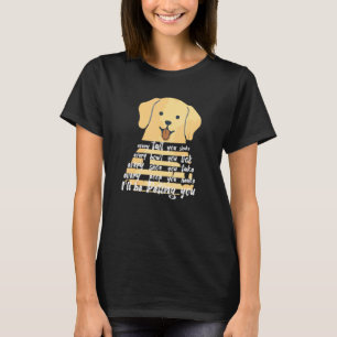 T-shirt Dog Novelety Cool Dit Je Vous Accueillerai
