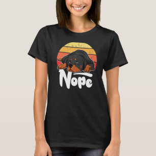 T-shirt Dog Rottweiler Vintage 41