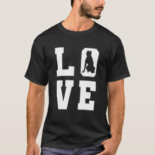 T-shirt Dog Valentines Day French Bulldog