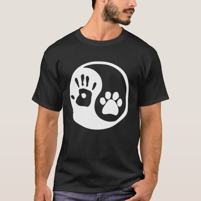 T-shirt Dog Yin Yang (Devant)