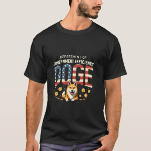 T-shirt DOGE Coin Département de l'efficacité gouvernement