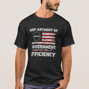 T-shirt DOGE D.O.G.E. Département de l'Efficacité du Gouve