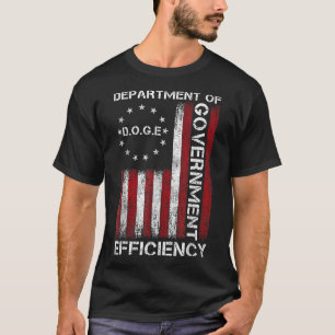 T-shirt Doge D.o.p.e. Ministère de l'Efficacité gouverneme