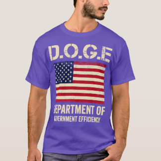 T-shirt DOGE DOGE Efficacité du ministère