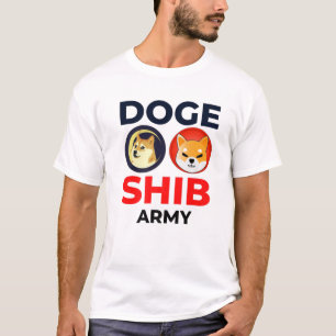 T-shirt DOGE SHIB Army — Dogecoin Shiba Inu Coin Crypto M