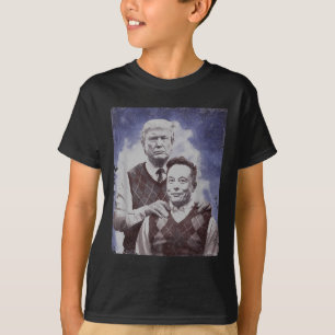 T-shirt Doge T Shirt Frères Funny Parodique Chemise politi