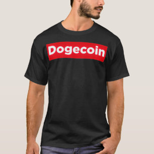 T-shirt Dogecoin Cool Blockchain Cryptomonnaie Doge Pièce