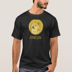 T-shirt Dogecoin Doge Hodl À La Lune Crypto Meme Raglan