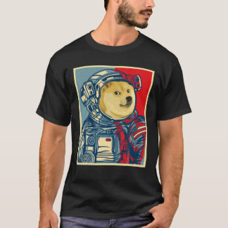 T-shirt Dogecoin, Dogecoin À La Lune