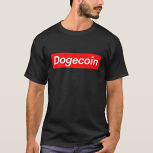 T-shirt Dogecoin Dogecoin Cryptomonnaie Doge Coin