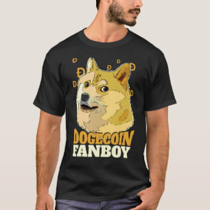 T-shirt Dogecoin Fanboy Doge et Crypto