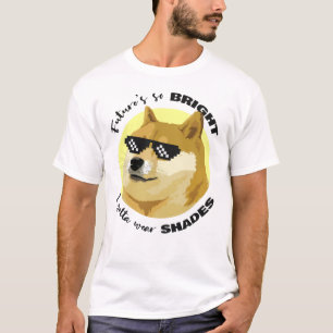 T-shirt Dogecoin Future Sunglasses Stock Crypto