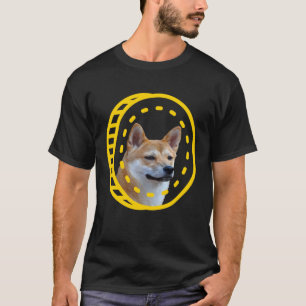 T-shirt Dogecoin Shiba Inu Cryptomonnaie