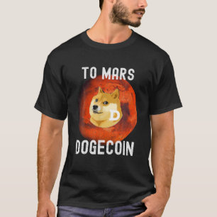T-shirt Dogecoin To Mars Doge Chien Coin Chien Doge Mème G
