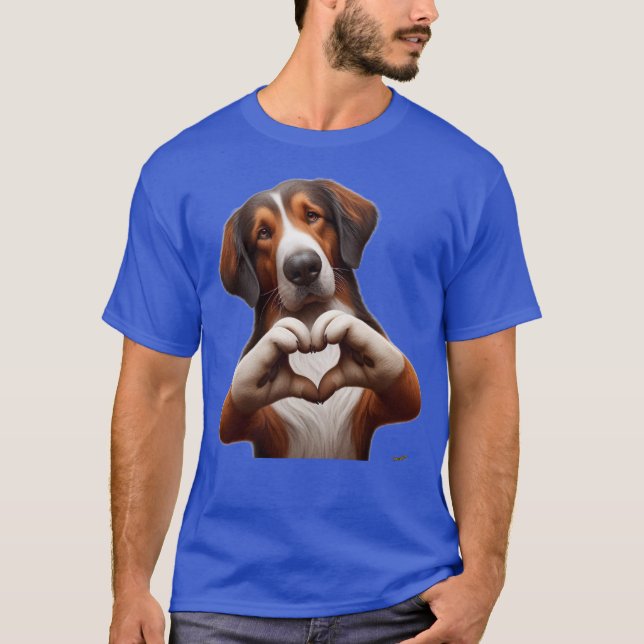 T-shirt DOGGIE Heart (Devant)
